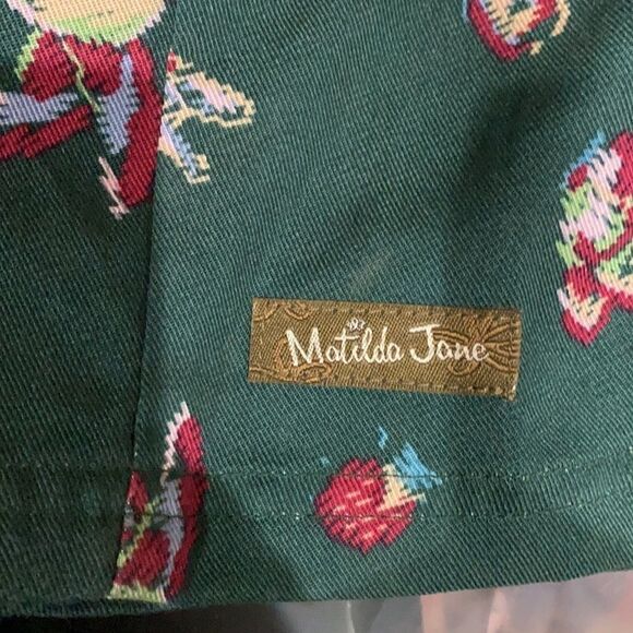 Matilda Jane Evergreen Dream Jumpsuit Size Small C26 - Picture 8 of 9
